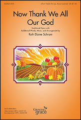 Now Thank We All Our God Unison/Two-Part choral sheet music cover